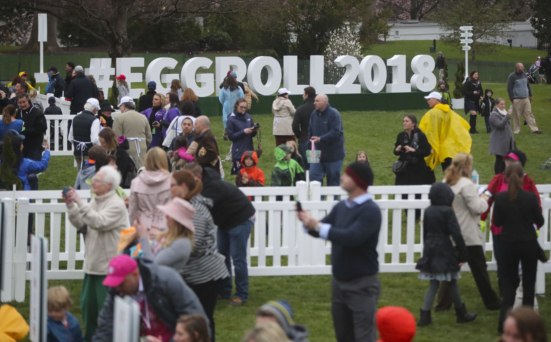 White House Easter, 2018